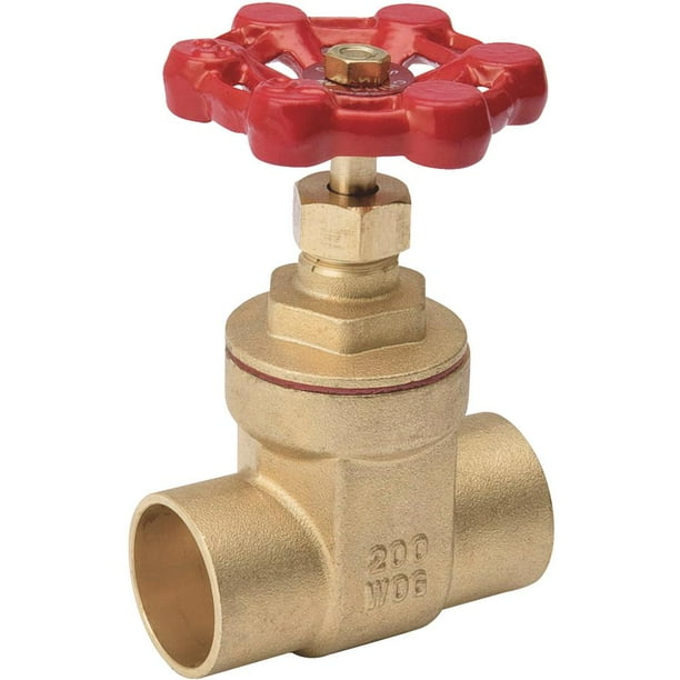 Mueller Brass Stop Gate Valve 3/8" ~ NEW 2 Mueller Brass Stop Gate Valve 3/8" ~ NEW 2